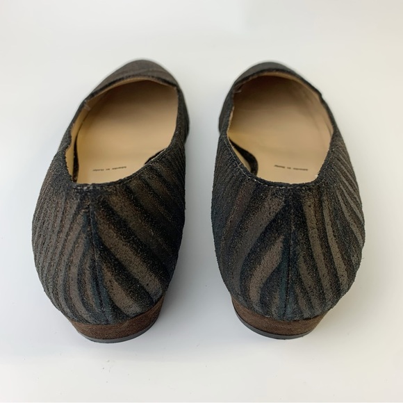 Ron White Black/Gold Women’s Slip-on Flats Cushioning Construction Size 7 - Picture 8 of 8